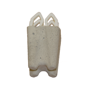 4 Point Support with Twin Plastic Clip