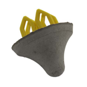 Round Support with Twin Plastic Clip