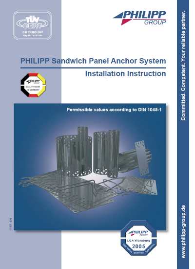 Sandwich Anchor Installation Instructions
