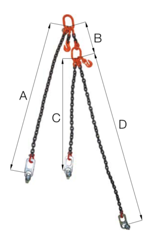 Pin Anchor Lifting And Handling Chains For Pipes