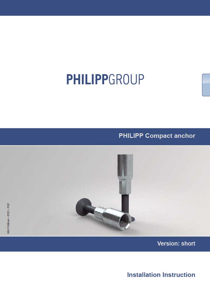 PHILIPP Compact anchor - short